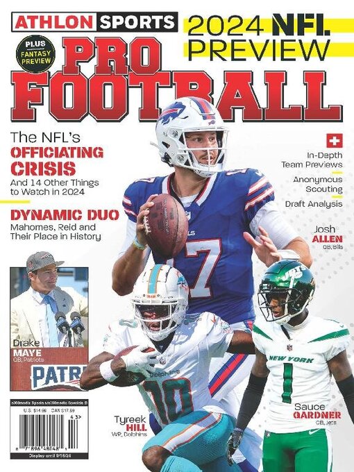 Title details for Athlon Sports Pro Football Preview 2024 by A360 Media, LLC - Available